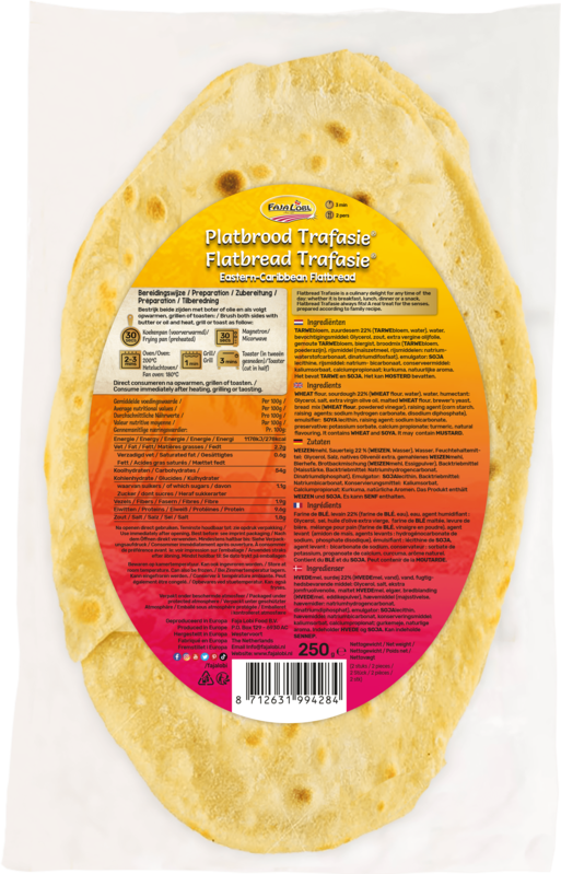 Platbrood Trafasie 250 gr